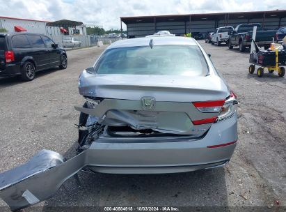 Lot #2997777113 2020 HONDA ACCORD HYBRID EX-L