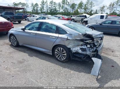 Lot #2997777113 2020 HONDA ACCORD HYBRID EX-L