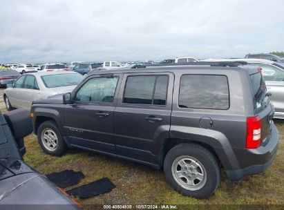 Lot #2992833858 2017 JEEP PATRIOT SPORT FWD