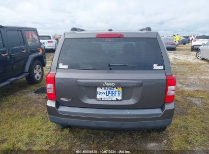 Lot #2992833858 2017 JEEP PATRIOT SPORT FWD