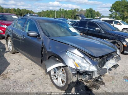 Lot #3056070975 2012 INFINITI G37X