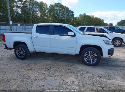 Lot #2996534247 2021 CHEVROLET COLORADO 2WD  SHORT BOX WT