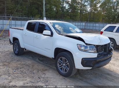 Lot #2996534247 2021 CHEVROLET COLORADO 2WD  SHORT BOX WT