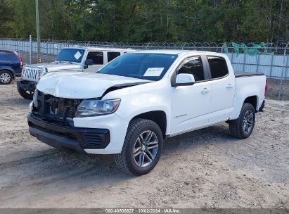 Lot #2996534247 2021 CHEVROLET COLORADO 2WD  SHORT BOX WT