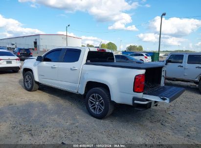 Lot #2996534247 2021 CHEVROLET COLORADO 2WD  SHORT BOX WT