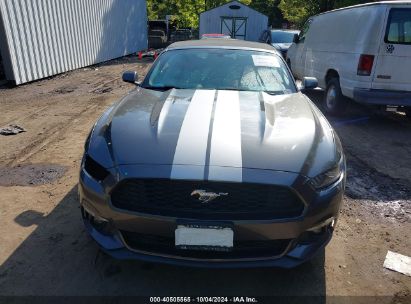 Lot #2996534246 2017 FORD MUSTANG ECOBOOST PREMIUM