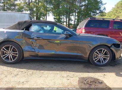 Lot #2996534246 2017 FORD MUSTANG ECOBOOST PREMIUM