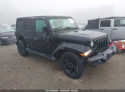 Lot #2992817989 2022 JEEP WRANGLER UNLIMITED SAHARA ALTITUDE