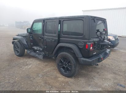 Lot #2992817989 2022 JEEP WRANGLER UNLIMITED SAHARA ALTITUDE