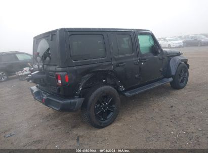 Lot #2992817989 2022 JEEP WRANGLER UNLIMITED SAHARA ALTITUDE