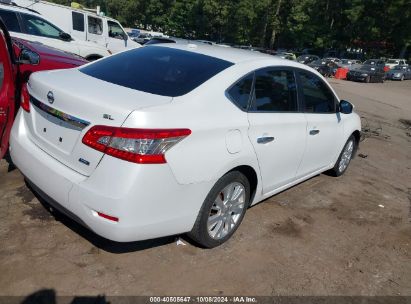 Lot #3035077038 2013 NISSAN SENTRA SL