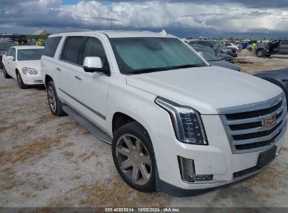 Lot #2992826423 2017 CADILLAC ESCALADE ESV LUXURY