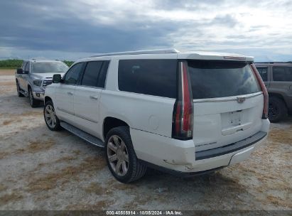 Lot #2992826423 2017 CADILLAC ESCALADE ESV LUXURY