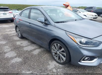 Lot #2992826418 2019 HYUNDAI ACCENT LIMITED