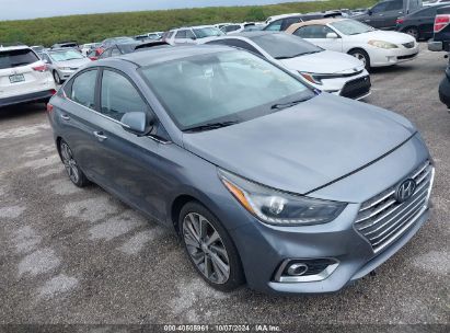 Lot #2992826418 2019 HYUNDAI ACCENT LIMITED