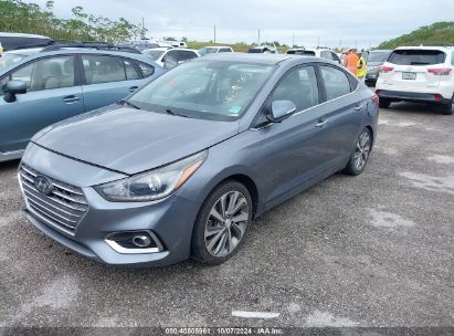 Lot #2992826418 2019 HYUNDAI ACCENT LIMITED