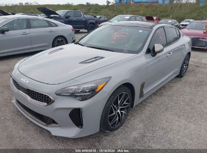 Lot #3037527698 2022 KIA STINGER GT-LINE