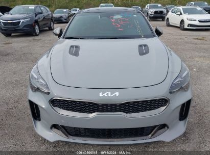 Lot #3037527698 2022 KIA STINGER GT-LINE