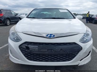 Lot #2992826415 2015 HYUNDAI SONATA HYBRID LIMITED