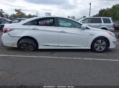 Lot #2992826415 2015 HYUNDAI SONATA HYBRID LIMITED