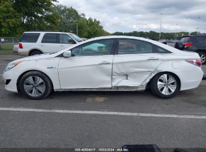 Lot #2992826415 2015 HYUNDAI SONATA HYBRID LIMITED