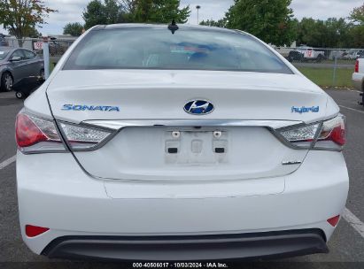 Lot #2992826415 2015 HYUNDAI SONATA HYBRID LIMITED