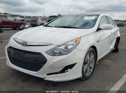 Lot #2992826415 2015 HYUNDAI SONATA HYBRID LIMITED