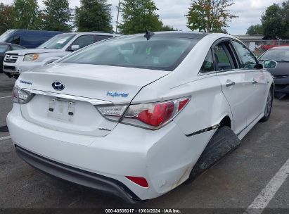 Lot #2992826415 2015 HYUNDAI SONATA HYBRID LIMITED