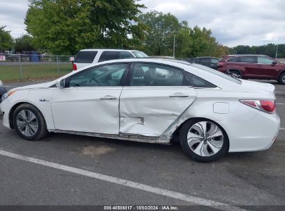 Lot #2992826415 2015 HYUNDAI SONATA HYBRID LIMITED