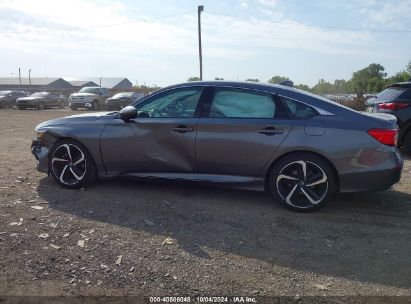 Lot #3035095780 2020 HONDA ACCORD SPORT