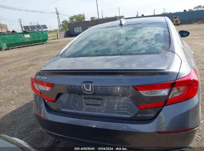 Lot #3035095780 2020 HONDA ACCORD SPORT