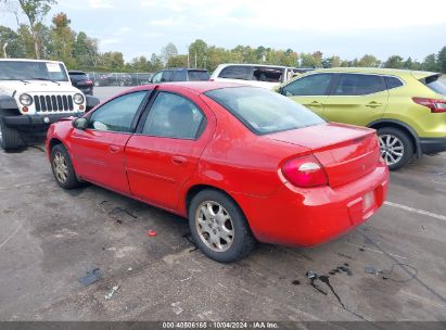 Lot #3035095774 2004 DODGE NEON SXT