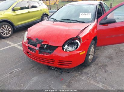 Lot #3035095774 2004 DODGE NEON SXT