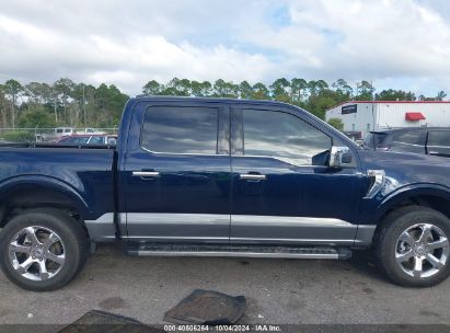 Lot #2995300814 2023 FORD F-150 LARIAT