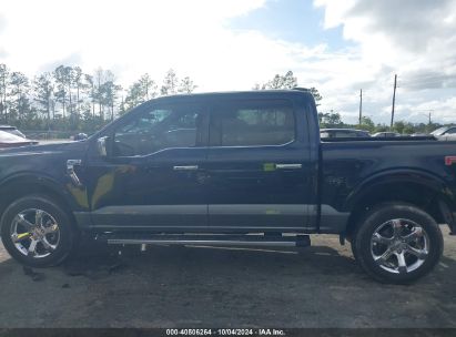 Lot #2995300814 2023 FORD F-150 LARIAT