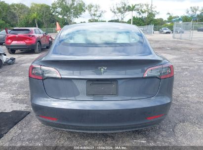 Lot #2995284624 2023 TESLA MODEL 3 REAR-WHEEL DRIVE