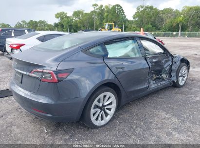 Lot #2995284624 2023 TESLA MODEL 3 REAR-WHEEL DRIVE