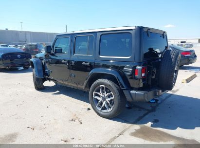 Lot #3035086850 2024 JEEP WRANGLER 4XE SPORT S 4XE