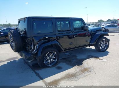 Lot #3035086850 2024 JEEP WRANGLER 4XE SPORT S 4XE