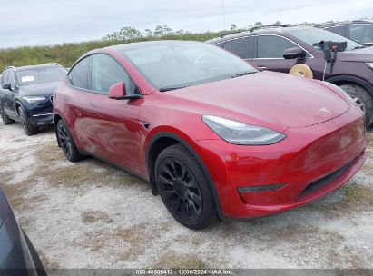 Lot #2992826393 2024 TESLA MODEL Y LONG RANGE DUAL MOTOR ALL-WHEEL DRIVE