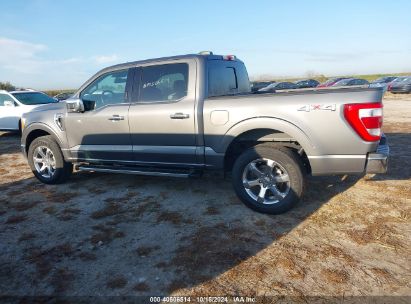 Lot #2992826391 2022 FORD F-150 LARIAT