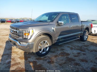 Lot #2992826391 2022 FORD F-150 LARIAT