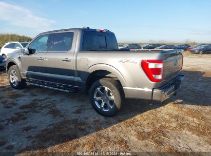 Lot #2992826391 2022 FORD F-150 LARIAT