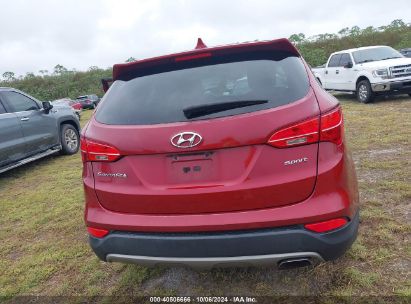 Lot #2992826370 2014 HYUNDAI SANTA FE SPORT 2.4L