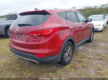 Lot #2992826370 2014 HYUNDAI SANTA FE SPORT 2.4L