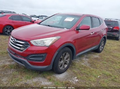 Lot #2992826370 2014 HYUNDAI SANTA FE SPORT 2.4L