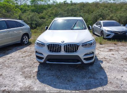 Lot #2995284589 2021 BMW X3 XDRIVE30I