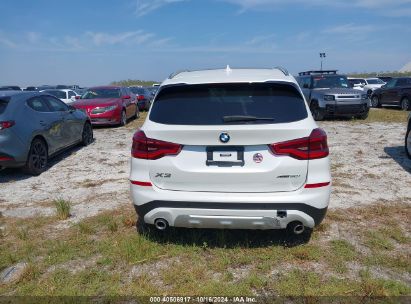 Lot #2995284589 2021 BMW X3 XDRIVE30I