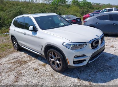 Lot #2995284589 2021 BMW X3 XDRIVE30I