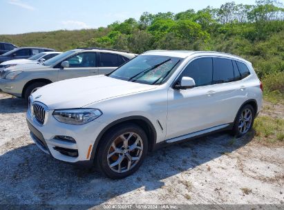 Lot #2995284589 2021 BMW X3 XDRIVE30I